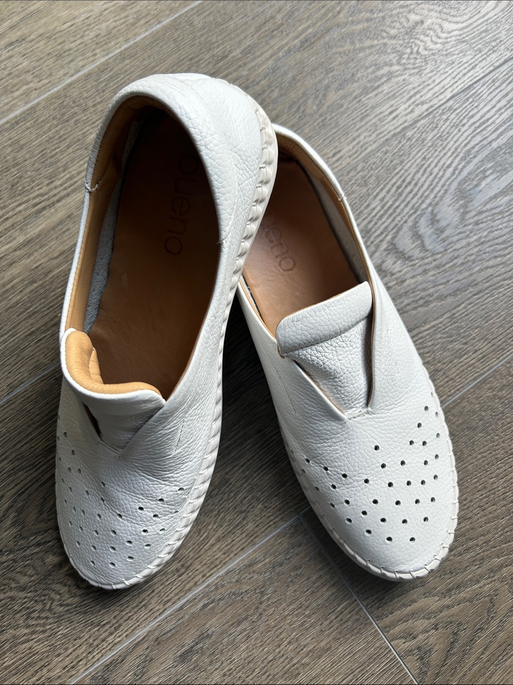 Bueno SOFT Slip-On Perforated Leather Sneakers